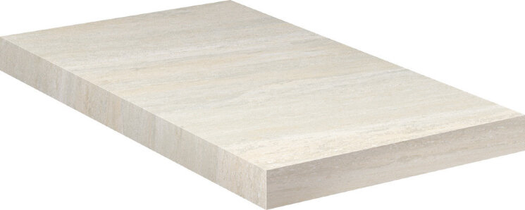 Кутова сходинка (33x80) 62568 Angolo Dx Gradino C.Retta White - Lefka Maxi з колекції Lefka Maxi Cerdomus Кутова сходинка (33x80) 62568 Angolo Dx Gradino C.Retta White - Lefka Maxi з колекції Lefka Maxi Cerdomus