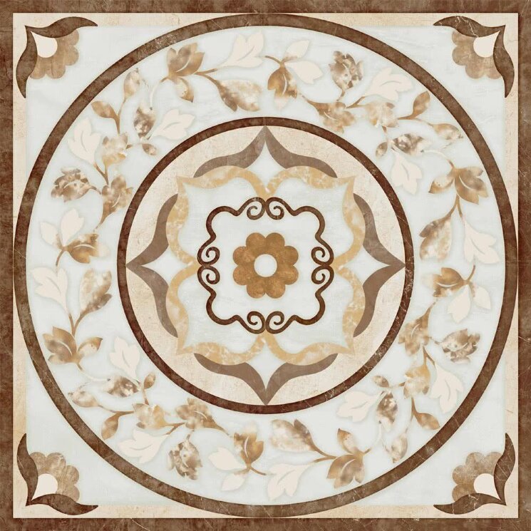 Декор (60x60) 6075 Rosone Lupus - Cava Marmi з колекції Cava Marmi Kronos