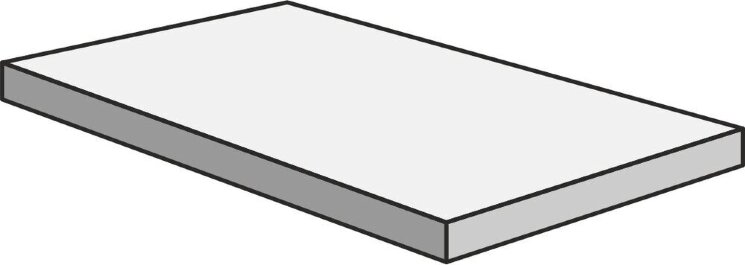Кутова сходинка (30x60) SS1GADR Silver s.Ivor.L Dx R - Silver Stone з колекції Silver Stone COEM