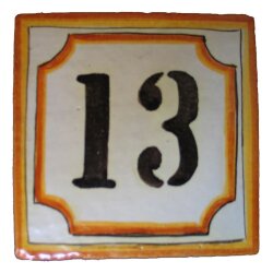 Декор (15x15) Numeri Civici 002/A - Varie