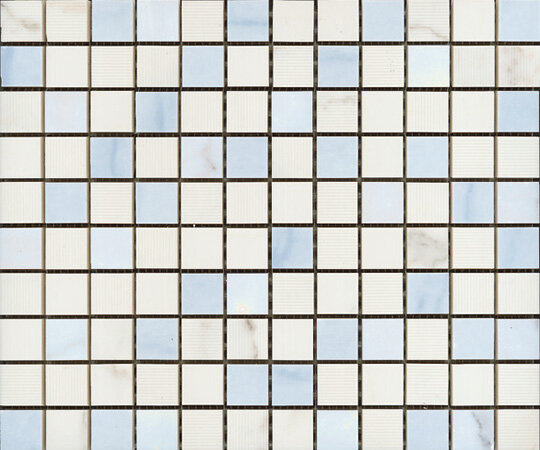 Мозаїка (25x30) PRYM04 Mosaico royal carrara/Azul - Royal з колекції Royal Paul
