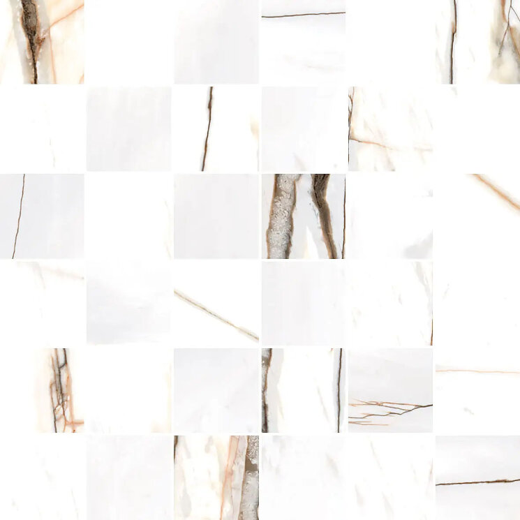 Мозаїка Am 2 Mosaico 5 5 Sahara Blanc Soft - 30x30 200130 Archimarble 2 з колекції Archimarble 2 Cerdisa