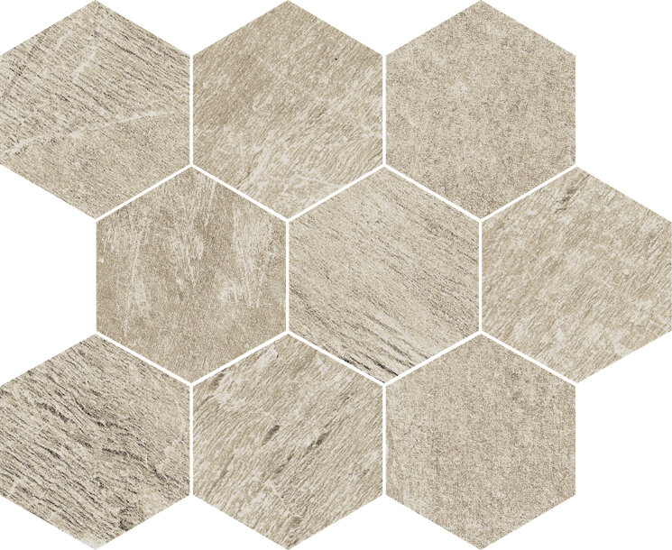Мозаїка 30x30 Tribeca Mosaico Esagona Beige - Tribeca з колекції Tribeca Tuscania