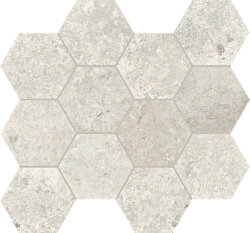 Мозаїка 30x34 Flint Hexagon - Debris - 8041