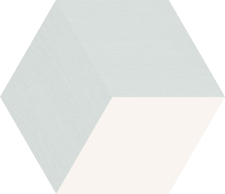 Плитка 17.1x19.8 Esagon Cube Grey Sciana з колекції Esagon Paradyz