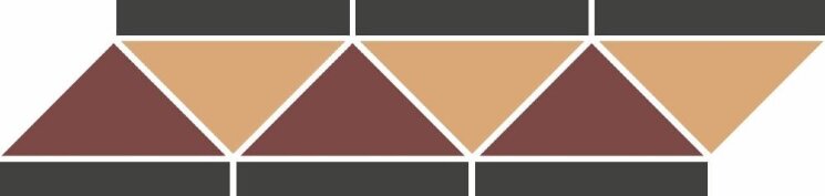 Бордюр Black Border 12x42.2 Richmond Top Cer з колекції Richmond TopCer