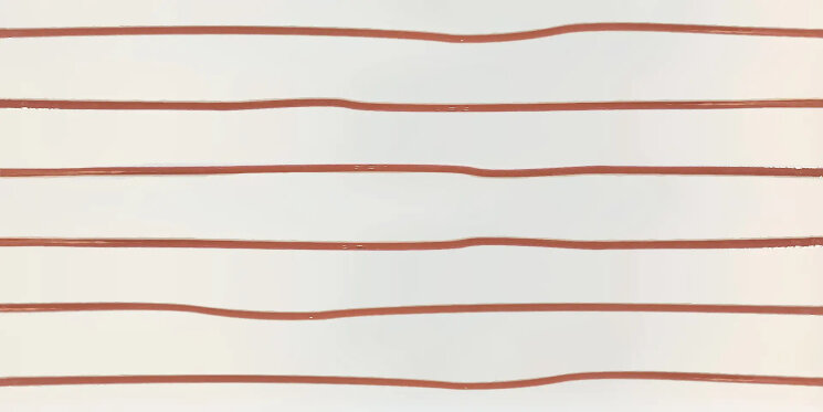Плитка  - 11.5x23.1 Fili 3 Rosso Fili з колекції Fili Bardelli