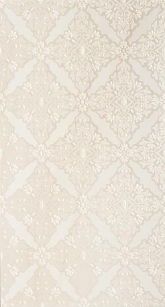 Декор White Damasco 30.5x56 Newluxe Marca Corona з колекції Newluxe Marca Corona