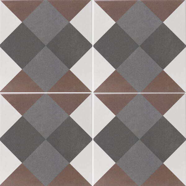 Декор (20x20) single composition comp-kilt - Cementine з колекції Cementine Valmori