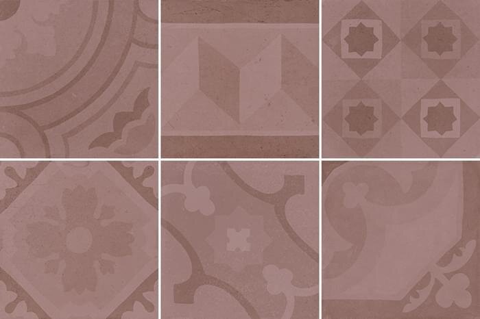 Декор Encants Rose 20x20 Antiqva Equipe з колекції Antiqva Equipe