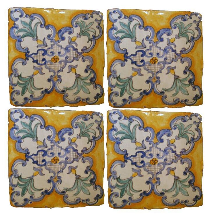 Декор (10x10) Piastrelle Maioliche Repro 025/A - Maioliche Repro з колекції Maioliche Repro Scianna