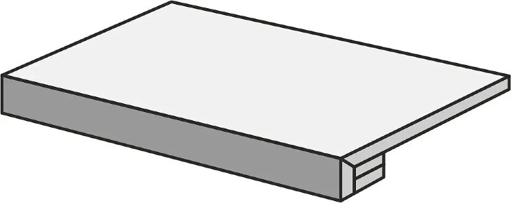 Сходинка 33x59.4 Step tile Antislip R10 Gigacer DSG Inclusioni Classico з колекції Inclusioni Classico Gigacer DSG