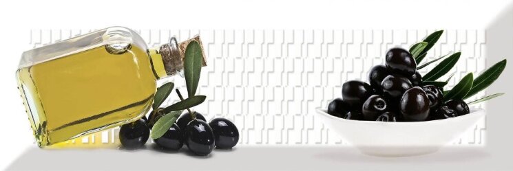 Декор Decor 04 B 10x30 Olives Absolut Keramika з колекції Olives Absolut Keramika