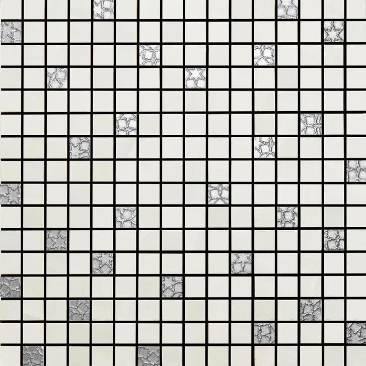 Мозаїка (35x35) 663.0067.001 Mosaico Delight White - Charm з колекції Charm Love Tiles