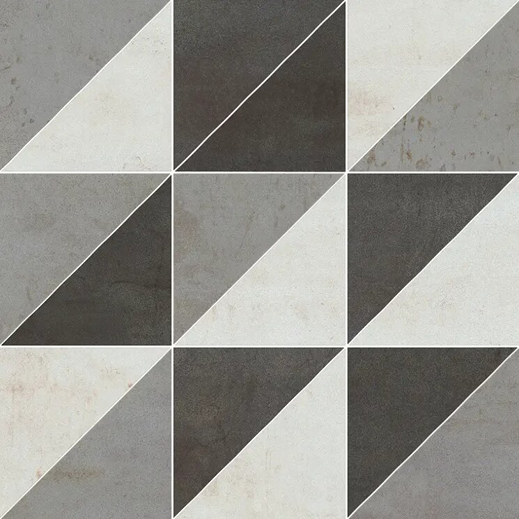 Мозаїка 30x30 043800058 1 Metallica Mosaico Acciaio Mix Armonie Metallica з колекції Metallica Armonie