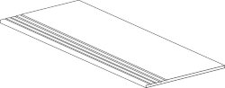 Сходинка (60x30) GR6552R1 Northstone Juta Gradino Naturale - Northstone