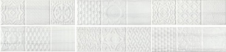 Декор Relieve Blanco 10x30 Belvedere Monopole з колекції Belvedere Monopole