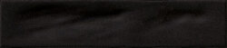 Плитка 5X25 Materika Recto Black Geotiles