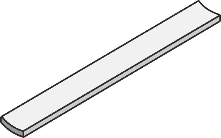 Кутовий елемент 3x20 Cox.Ivory Q.Round Est - Color Mix - 7707 з колекції Color Mix Marca Corona