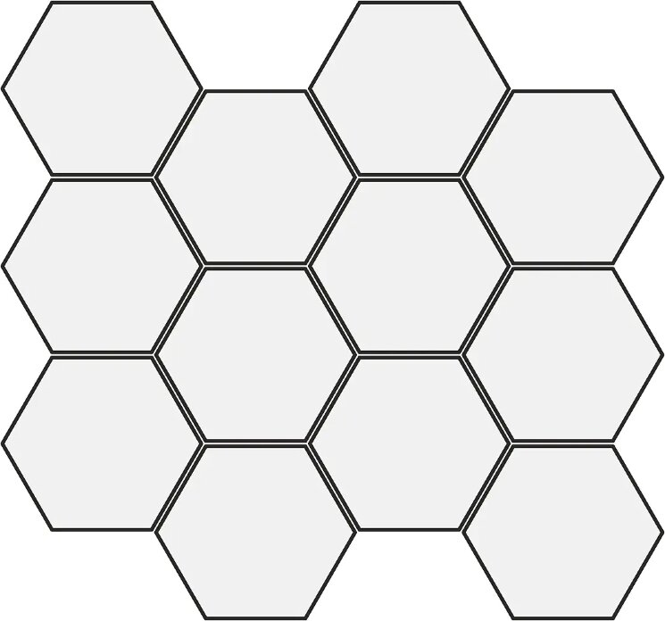 Мозаїка 29.7x34.4 222788 Hexa.Liberty Cream Colorker Liberty з колекції Liberty Colorker Мозаїка 29.7x34.4 222788 Hexa.Liberty Cream Colorker Liberty з колекції Liberty Colorker