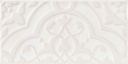 Плитка E232562 Morris Decor All White Orchid 12,5X25 Estudio