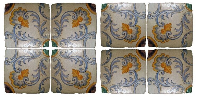 Декор (15x15) Piastrelle Maioliche Repro 048/B - Maioliche Repro з колекції Maioliche Repro Scianna Декор (15x15) Piastrelle Maioliche Repro 048/B - Maioliche Repro з колекції Maioliche Repro Scianna