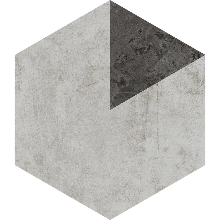 24.22x27.96 WERKBUND NAT HEX 30 IVORY/ANTH Land Werkbund з колекції Werkbund Land 24.22x27.96 WERKBUND NAT HEX 30 IVORY/ANTH Land Werkbund з колекції Werkbund Land