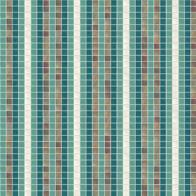Мозаїка 33,33x33,33 Stripes Glossy-Style з колекції Style Hisbalit Мозаїка 33,33x33,33 Stripes Glossy-Style з колекції Style Hisbalit