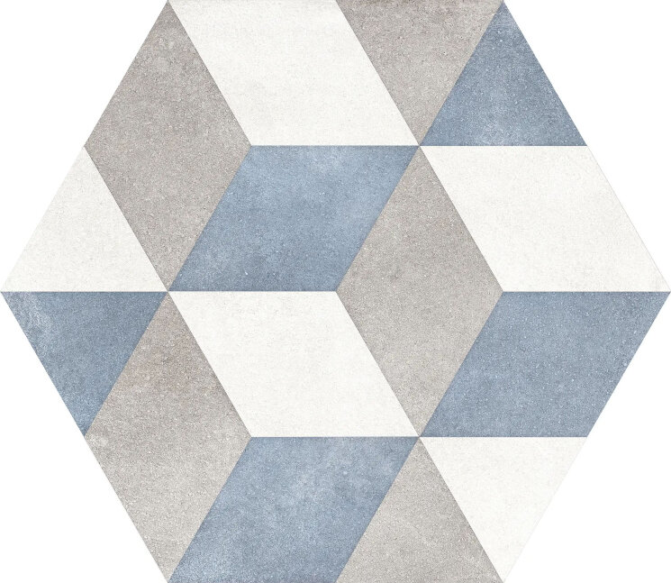 Плитка Cube Sky - 22x25 00ZESB5 Hexagon з колекції Hexagon Elios