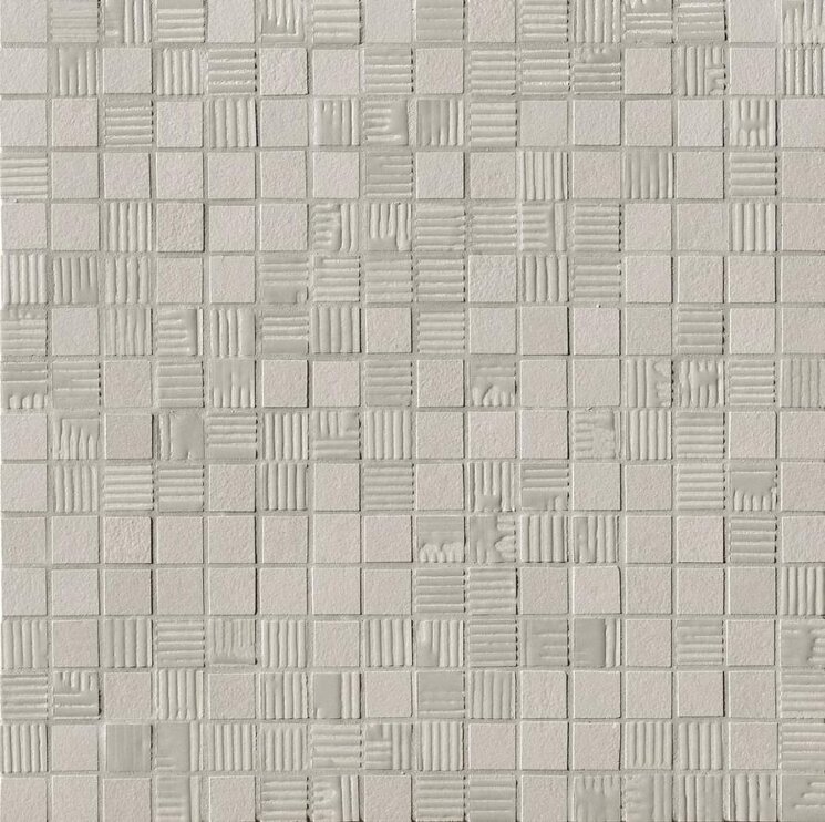 Мозаїка Grey Mosaico 30.5x30.5 Mat And More Fap з колекції Mat And More Fap