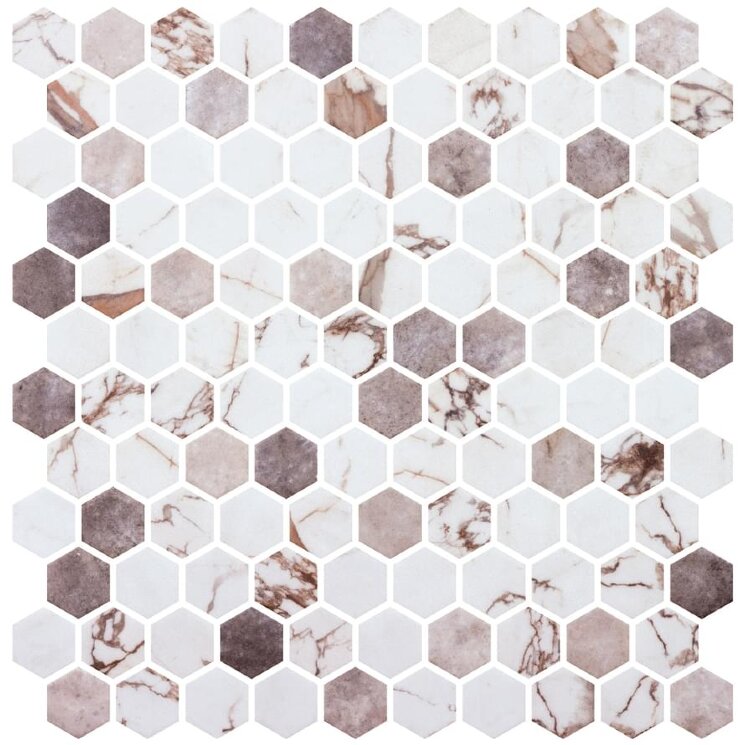 Мозаїка Umber 30.1x29 Hex Marmoreal Onix Mosaico з колекції Hex Marmoreal Onix Mosaico Мозаїка Umber 30.1x29 Hex Marmoreal Onix Mosaico з колекції Hex Marmoreal Onix Mosaico