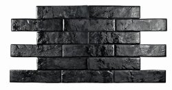 Плитка 7*28 Brick Wall Negro Brick Wall Pamesa