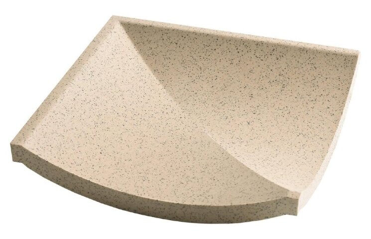 Спецелемент Channel Corner Quartz 14.8x14.8 Dorset Woolliscroft Original Style з колекції Dorset Woolliscroft Original Style