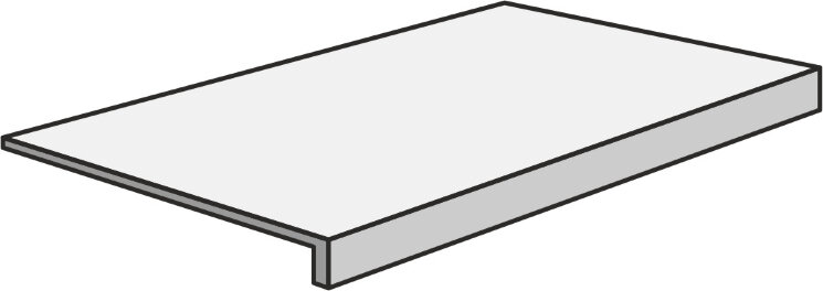 Сходинка 15x30 Elemento Lspace Bianco - Space - MHDV з колекції Space Marazzi