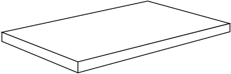 Кутова сходинка (33x120) 76094 Angolo gradino sx costa retta Matis *3,2h Nat.Ret. - Amazon з колекції Amazon La Fabbrica