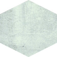 Плитка 14,6X16,7 Oxydum White Esagona Rett La Fenice з колекції Oxydum La Fenice