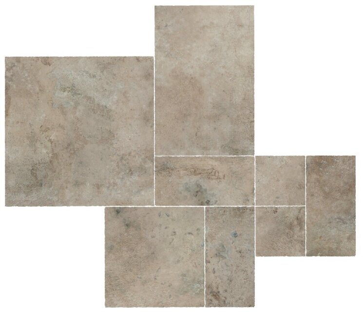 Декор Aix Cendre Kit Multiformato Tumbled A04Z з колекції Aix Atlas Concorde