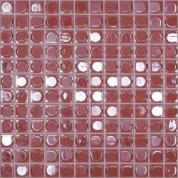 Мозаїка Soft Red 31.7x31.7 Elements Aura Vidrepur
