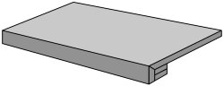 Сходинка (89.46x44.63) BETON WHITE LAP GR REC-90 - Beton