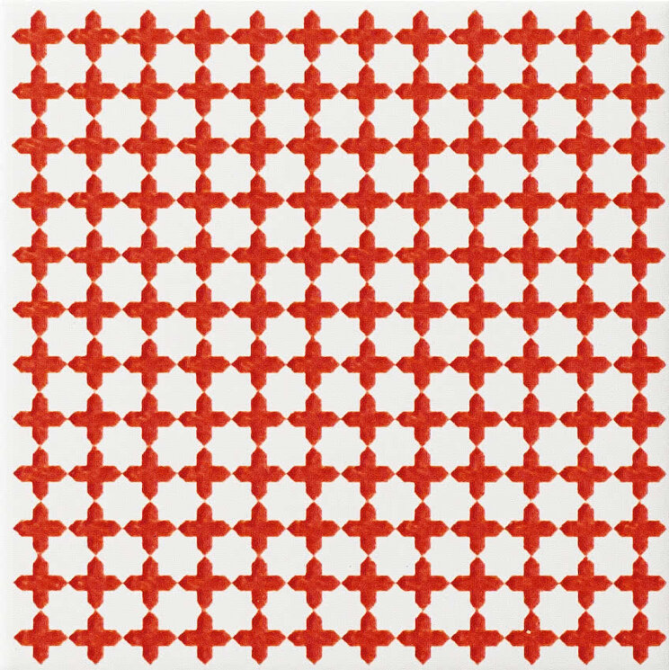 Плитка (20x20) WW51L4 Red On White Wonder Lux4 - Wonderwall з колекції Wonderwall Ascot