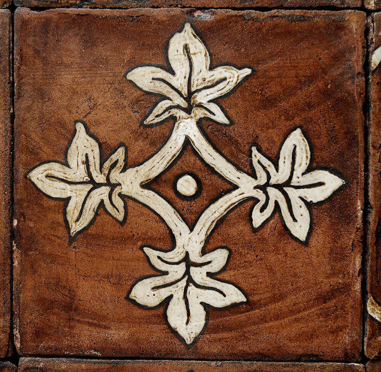 Плитка (10x10) GB-02-AW-OW Basilica - Pedralbes з колекції Pedralbes Ticsa