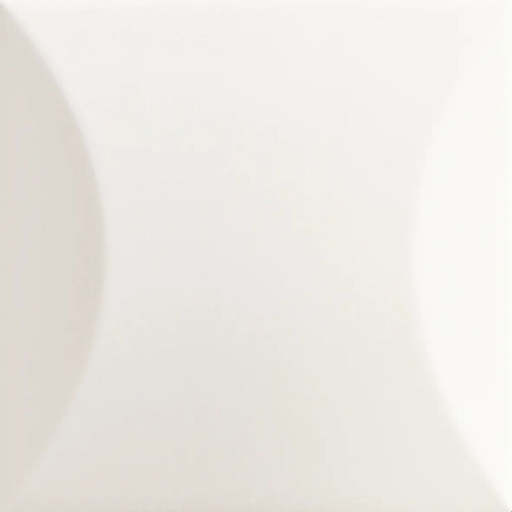 Плитка White matt cuscino - 10x10 192041 Up з колекції Up La Fabbrica Ava