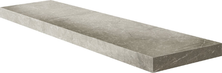 Кутова сходинка (33x120) 66184 Angolo Dx Grad. C. Retta Grey - Mexicana з колекції Mexicana Cerdomus