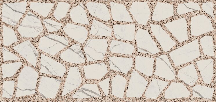 Плитка 60x119,5 Foy. Clear Inlay 119,5 Reflex Rett. - Foyer - F526 з колекції Foyer Marca Corona