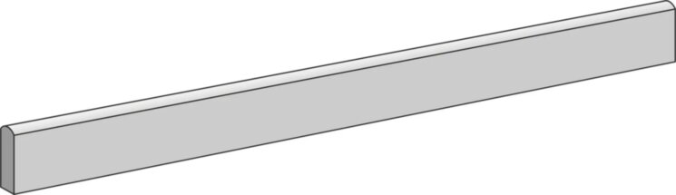 Плінтус 8x90 Rodapie Piemonte Grey Cristacer Piemonte з колекції Piemonte Cristacer
