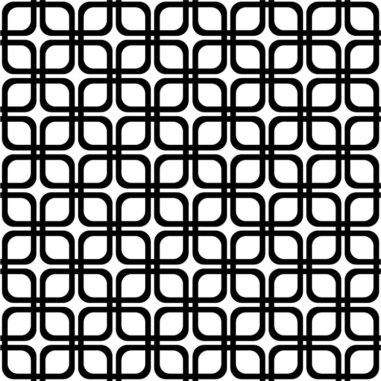 Плитка 20x20 Yang-Black & White-187777 з колекції Black & White Dune