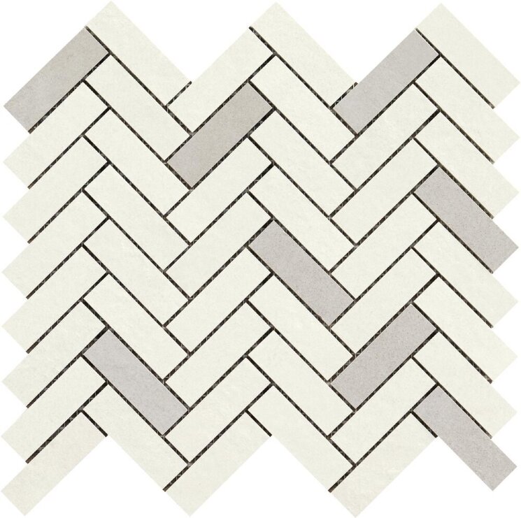 Мозаїка 33,2x128,8 Terracruda Mosaico Degrade Calce/luce R060 з колекції Terracruda Ragno