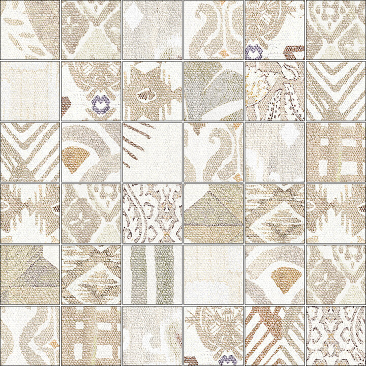 Мозаїка 29.75X29.75 Tex Ivory Pattern Natural Mosaico 5X5 Tex Aparici з колекції Tex Aparici