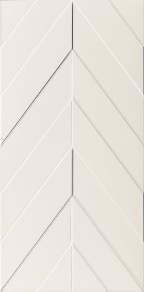 Декор (40x80) E057 4D.CHEVRON WHITE DEK - 4D з колекції 4D Marca Corona