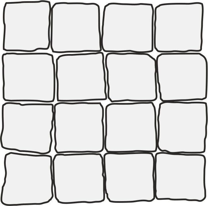 Мозаїка (30x30) Mosaico Spacco 7,5*7,5 Opale - Le Ossidiane з колекції Le Ossidiane Cerasarda